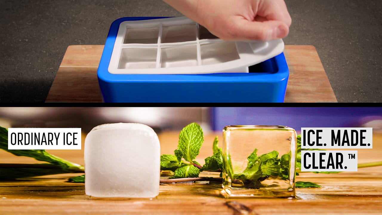 Ice Made Clear Demo and Cloudy vs. Clear compared