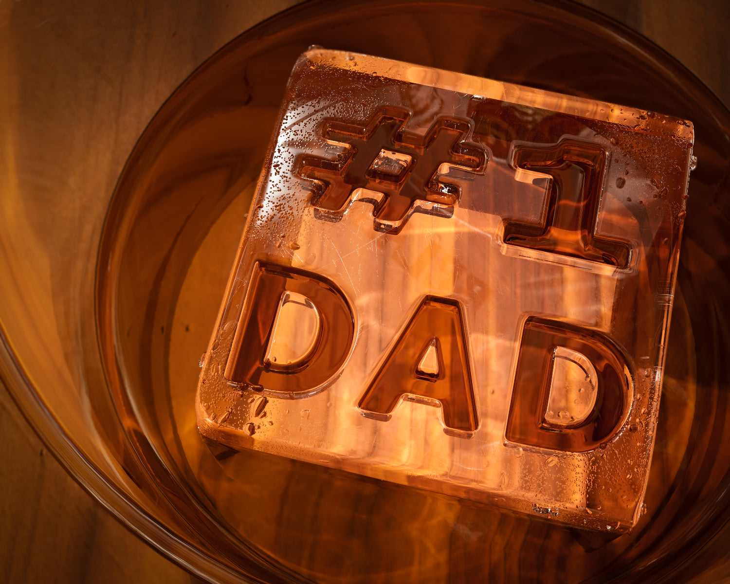 Choose #1 Dad, or a custom monogram.