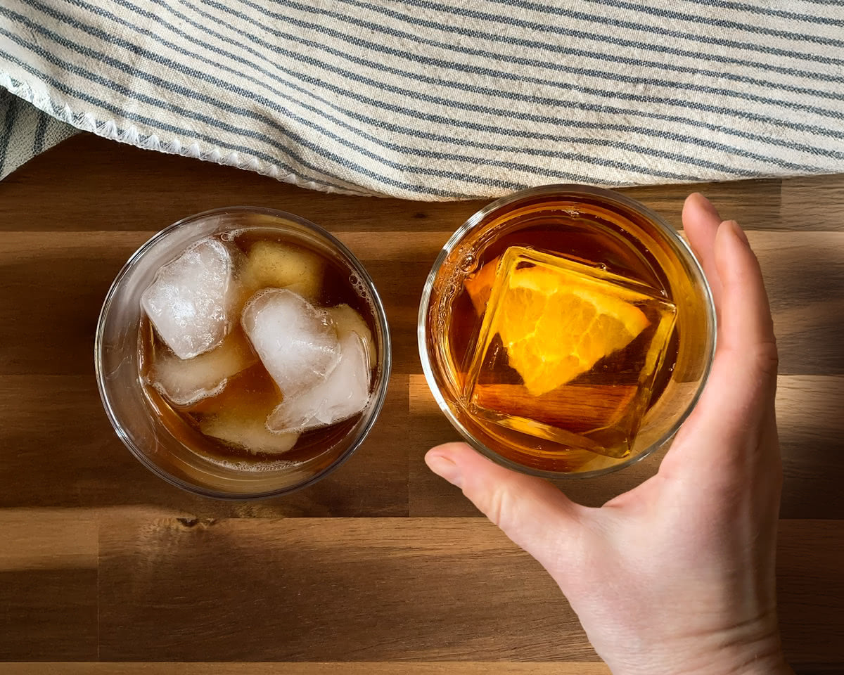 Ordinary Ice vs. Ice.Made.Clear.™